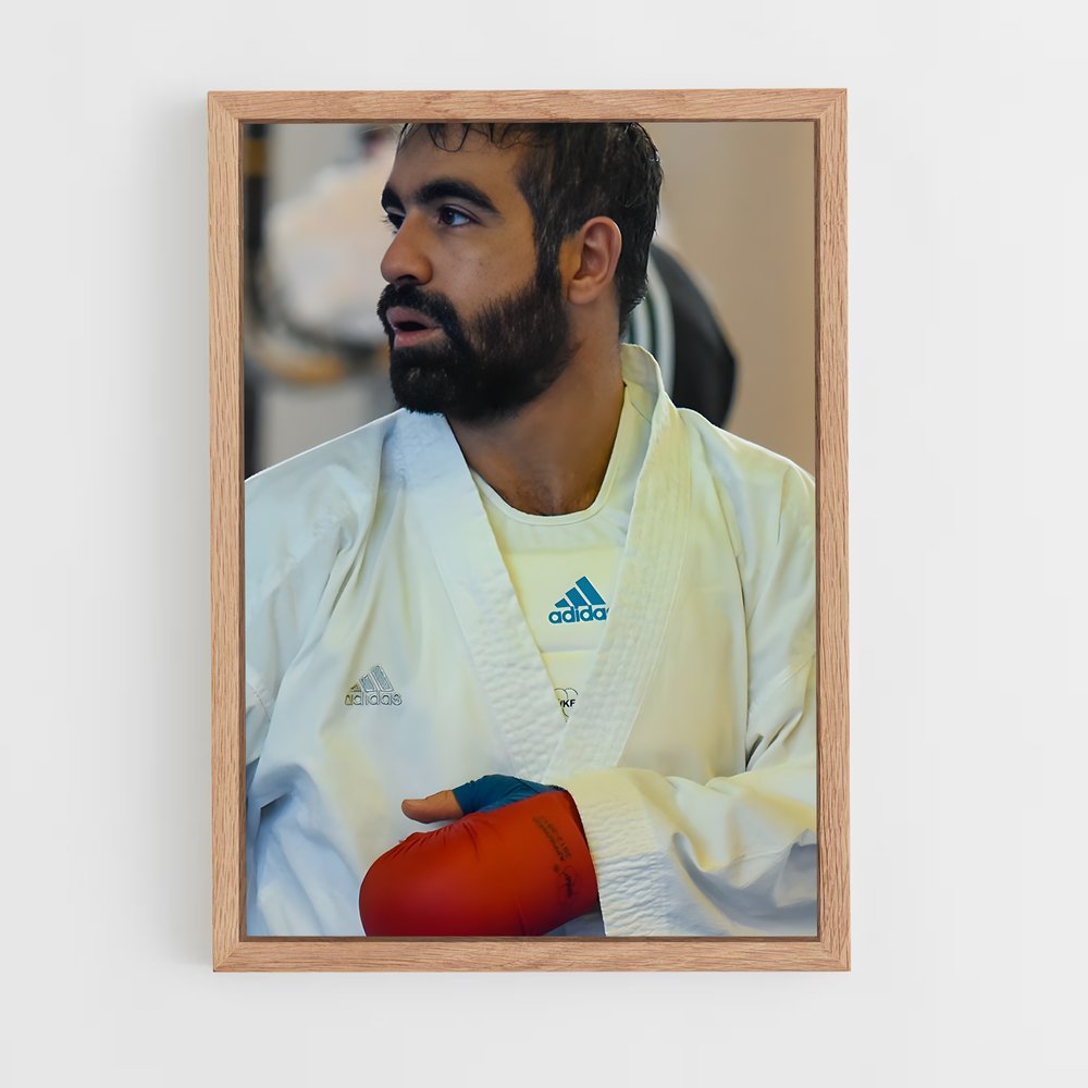 Poster Rafael de aghayev – affiche Karaté (vue 4)